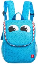 Wildlings Monster rugzak - schooltas - lunchbag -  kinderen - blauw