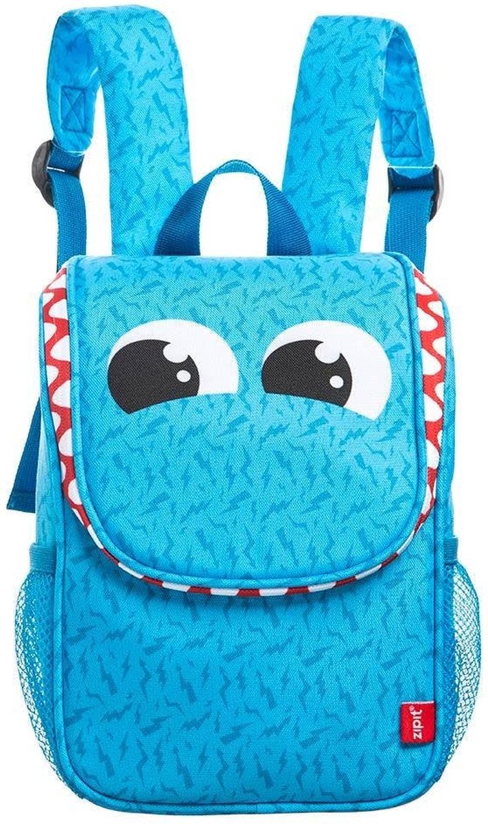 Wildlings Monster rugzak - schooltas - lunchbag - kinderen - blauw