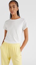 O'Neill T-Shirt Women Essentials t-shirt Snow White M - Snow White 60% Cotton, 40% Recycled Polyester Round Neck