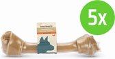 Beeztees Kauwknoop - hondensnack - 25 cm -150-160 gram - 5 Verpakkingen