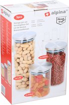 Alpina Voorraadpot glas set 3-delig