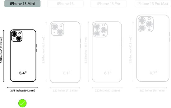 Coque transparente Guess - Hardcase Backcover - iPhone 13 Mini - Rayure grise 4G - Bandoulière