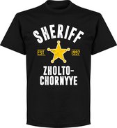 Sheriff Established T-Shirt - Zwart - S