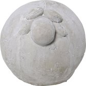Schaap decoratie figuur cement 12x10cm witgekalkt - Lente - Pasen