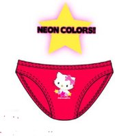 Charmmy Kitty - bikini broekje - neon coral red - maat 104/110