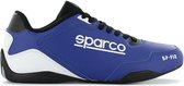 SPARCO Fashion SP-F12 - Heren Motorsport Sneakers Sport Casual Schoenen Navy-Blauw - Maat EU 46