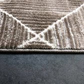 Magic Floor - Tapijt - Woonkamer - Vloerkleed Pera 0330A - Beige - Polyester - (230x160cm)