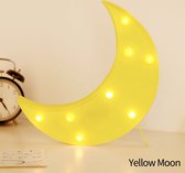Veilleuse Moon - Jaune - 24.5*18cm - Chambre de bébé