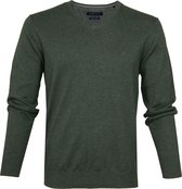 Casa Moda - Pullover Donkergroen - Maat XXL - Regular-fit