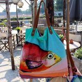 Shopper - Strandtas - 100% Katoen - Imbarro - 50 x 50cm - Tas