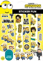 Minions stickers - 5 vellen met tientallen Minion stickers