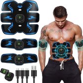 Metar – EMS buikspiertrainer  – Spiersimulator  – Buikspiertrainer  – Sixpacktrainer  – Spierentrainer – Afslankband  – Fitness  – Sporten  – Fitnessapparatuur  – Voor alle spieren  – USB opl