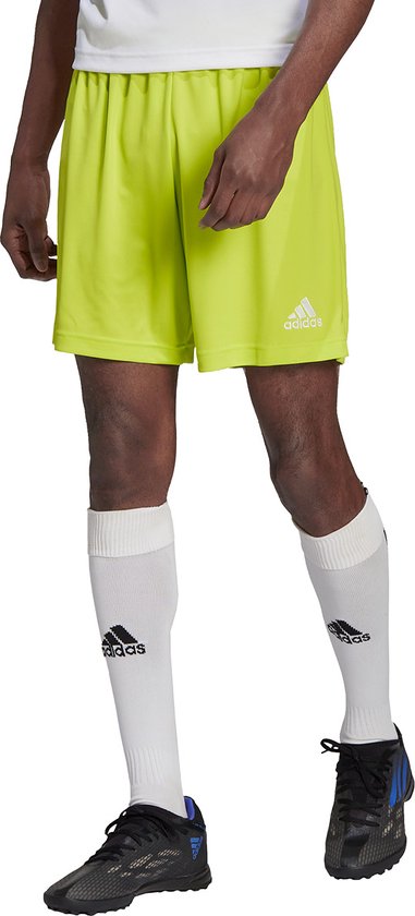 adidas - Entrada 22 Shorts - Geelgroene Shorts-L