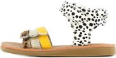 Sandalen | Meisjes | White Black Dots | Leer | Shoesme | Maat 29