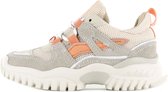 Sneakers | Meisjes | Beige Peach | Leer | Shoesme | Maat 29