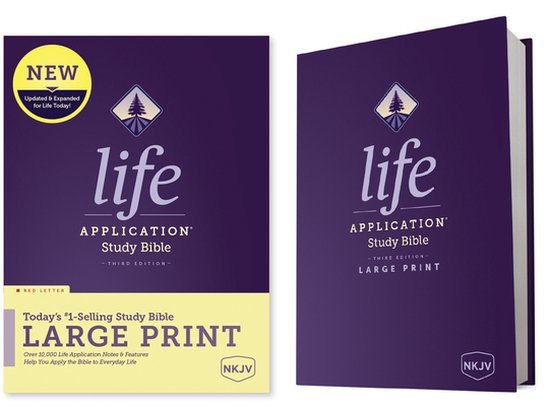 NKJV Life Application Study Bible Third Edition, Large Print ...