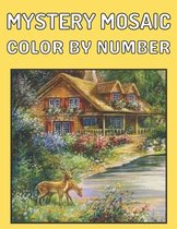 New Large Print Mystery Mosaics Color By Number: An Adults Color Quest Extreme Challenges to Complete, Pixel Art For Adults & Kids, Funny 45+ Coloring