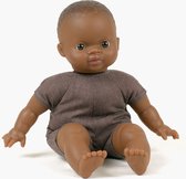 Minikane / Paola Reina Ondine Babies donkere pop zacht lijf 28cm
