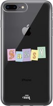 iPhone 7/8 Plus - Sassy Letters - iPhone Transparant Case