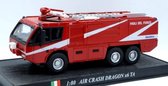 Air Crash Dragon x6 TA (13cm) – 1:80 del Prado {Modelauto - Schaalmodel - Miniatuurauto - Brandweer - Brandweerauto}