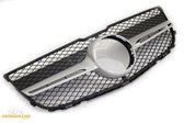 Grill Sport grille past op Mercedes X204 GLK-Klasse Facelift zwart / chroom