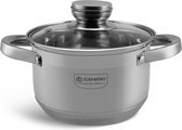 Edënbërg Classic Line - Kookpan met Deksel - RVS - Ø 16 cm