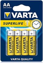 Batterij Varta Superlife AA Zinc bls4