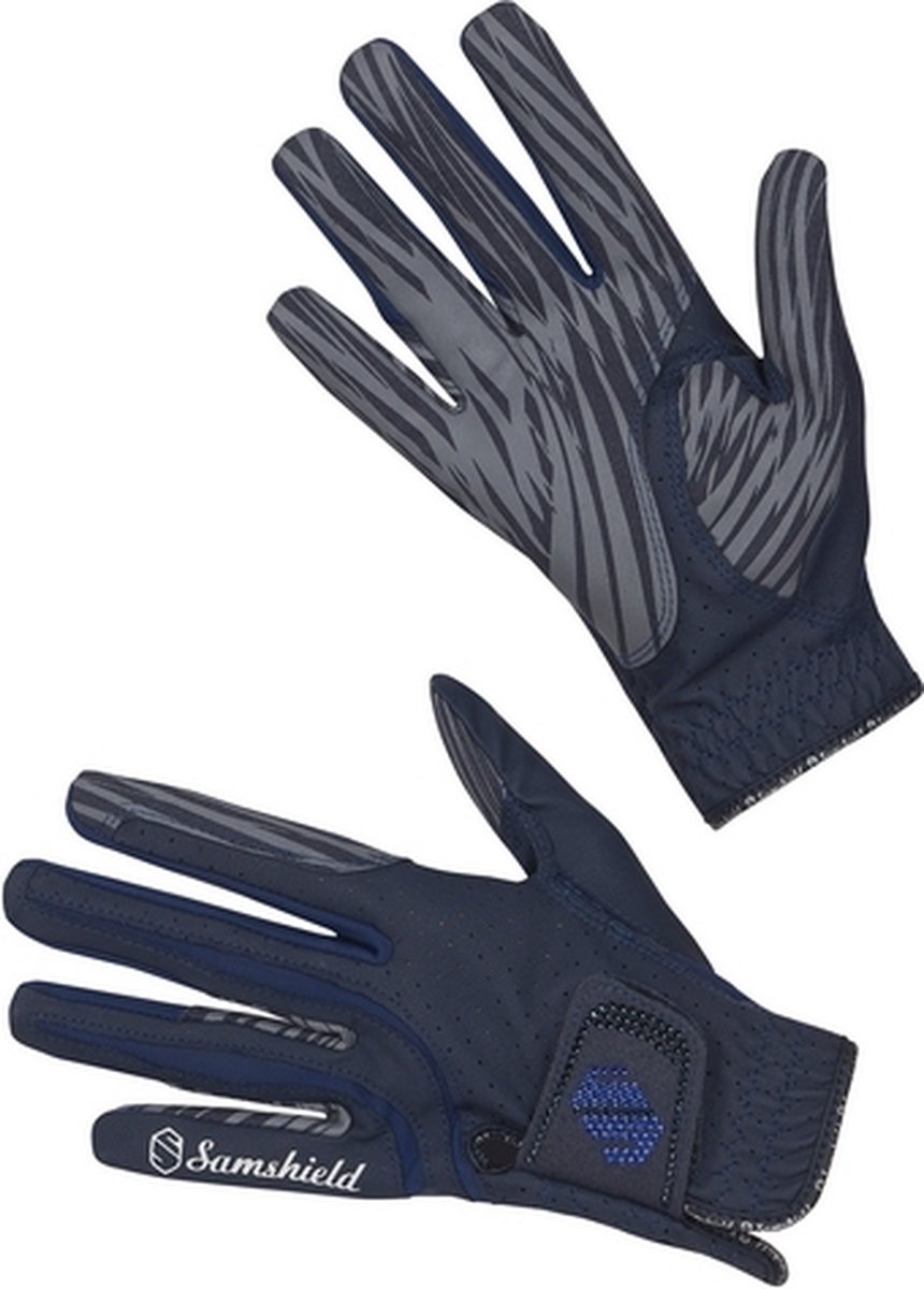 Samshield handschoen V-Skin Swarovski - maat 7 - blue