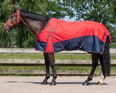 QHP Regendeken met fleece 0gr Turnout Collection - maat 135/185 - diamond