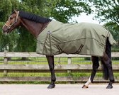 QHP Regendeken met fleece 0gr Turnout Collection - maat 155/205 - safari