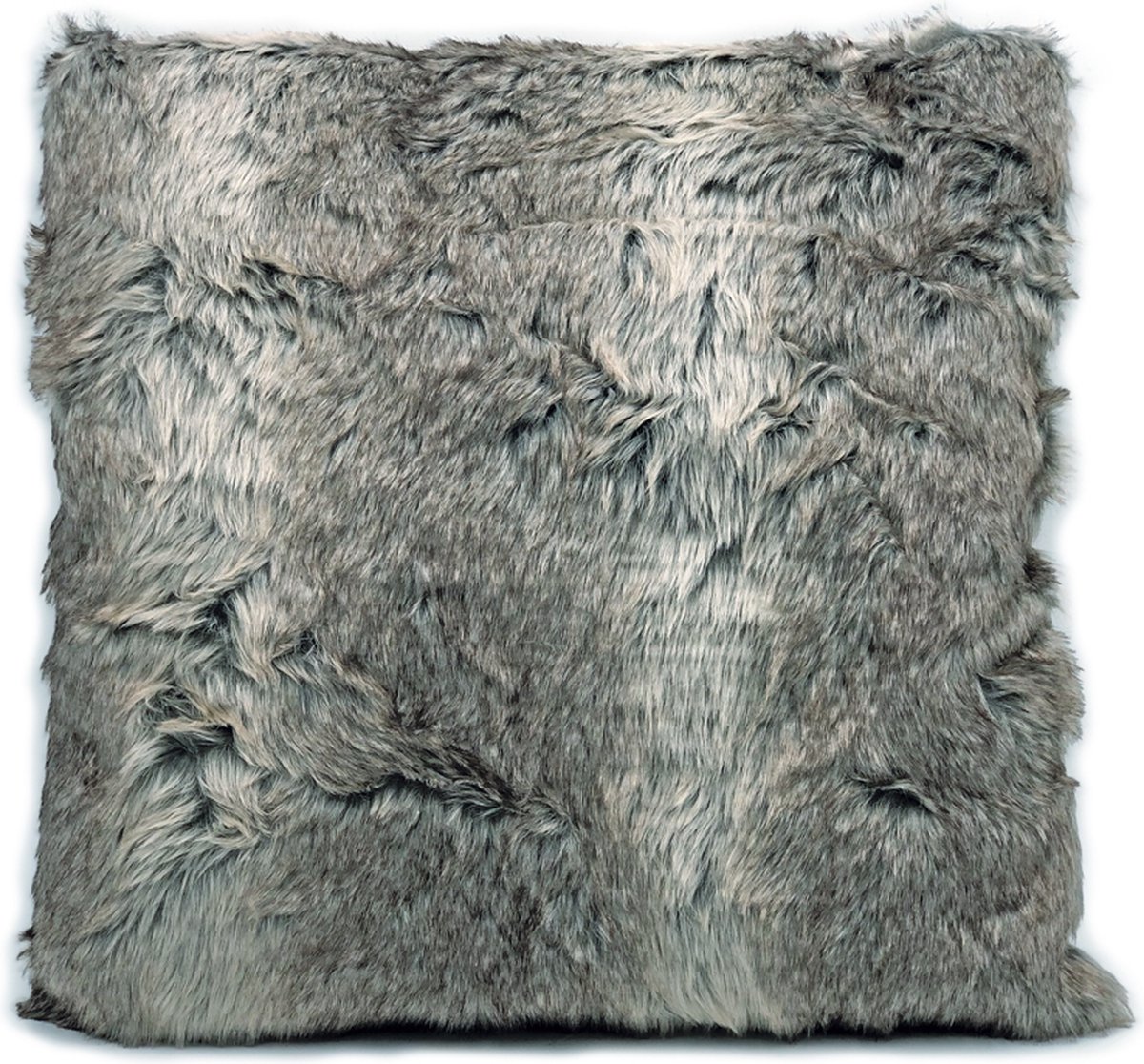 Lavandoux - Bont Kussen - Imitatie Bont - Taupe - 50x50