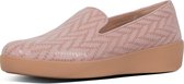 FitFlop Audrey Chevron-Suede Loafer ROZE - Maat 40