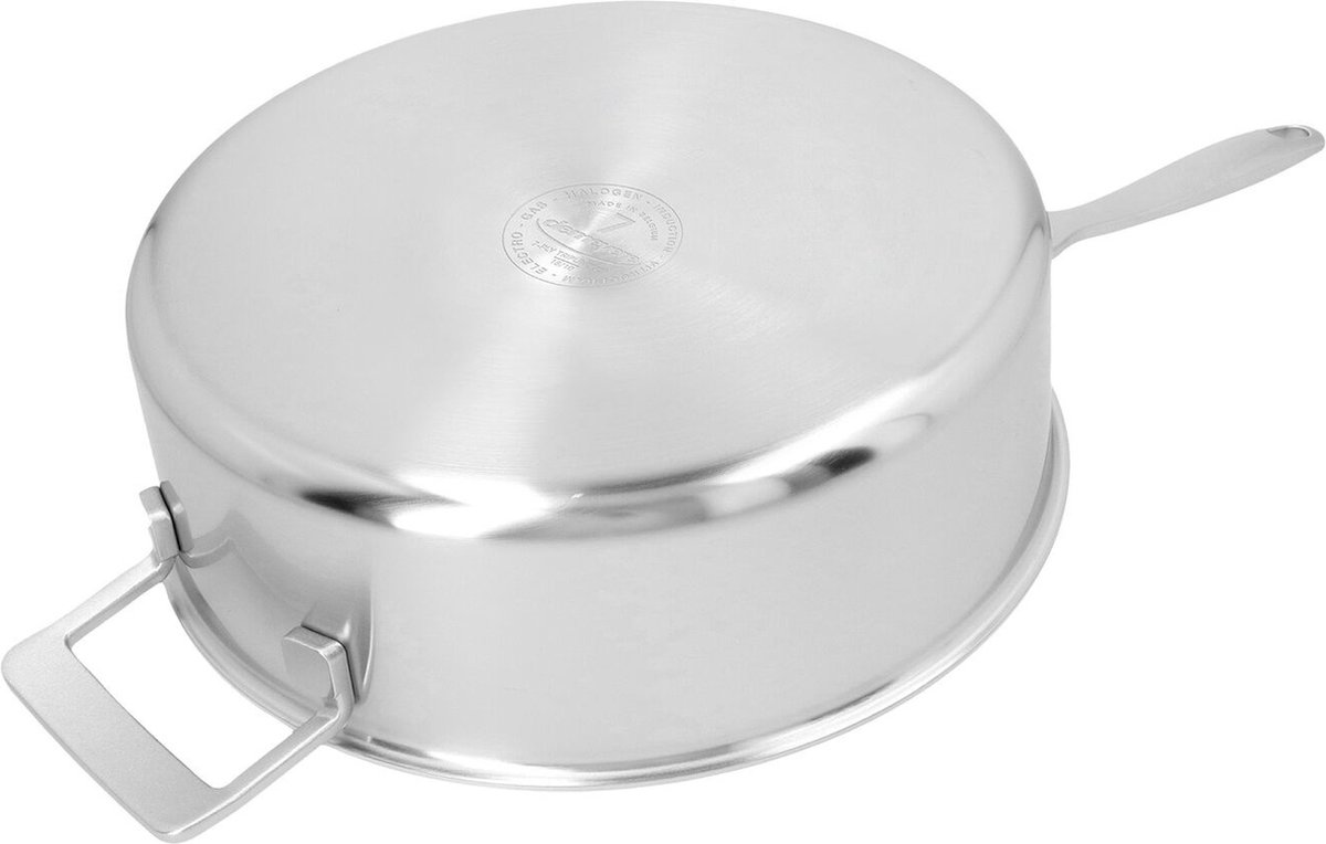 Demeyere - Apollo 7 Sauteuse Inox sans Couvercle 24 cm 2,8 L - Les