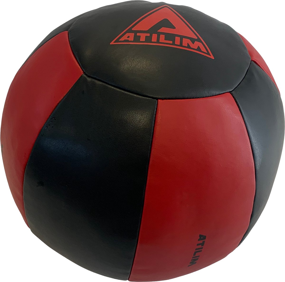 ATILIM Wall Ball - Medicine Ball - Functionele Trainingsbal - 6 kg - Rood&Zwart