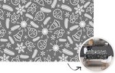 Kerst Tafelkleed - Kerstmis Decoratie - Tafellaken - Patronen - Kerstmis - Decoratie - 200x130 cm - Kerstmis Versiering