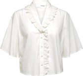 Selected Femme Slfbrody 24 Broderi Blouses & Tunieken - Wit