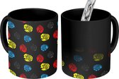 Magische Mok - Foto op Warmte Mokken - Koffiemok - Patronen - Monster - Zee - Magic Mok - Beker - 350 ML - Theemok