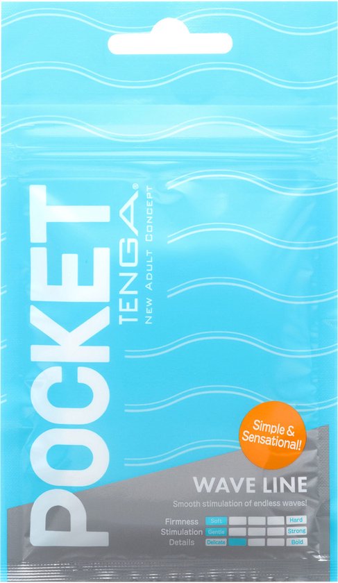 Tenga - Pocket Stroker Wave Line