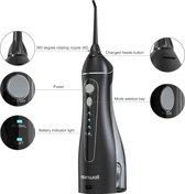 Monddouche – Draagbaar – Waterflosser – Waterstraal – Flosser – Water – Mond – Waterdicht – Water tank – Hygiëne – USB oplaadbaar – Tanden – Mond – Elektrisch – Mondverzorging – 200 ml