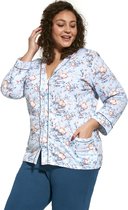 Cornette Katoenen Pyama met knoopjes Dames Volwassenen Dhalia 447/229 4XL