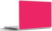 Laptop sticker - 11.6 inch - Karmijn - Kleuren - Palet - Roze - 30x21cm - Laptopstickers - Laptop skin - Cover
