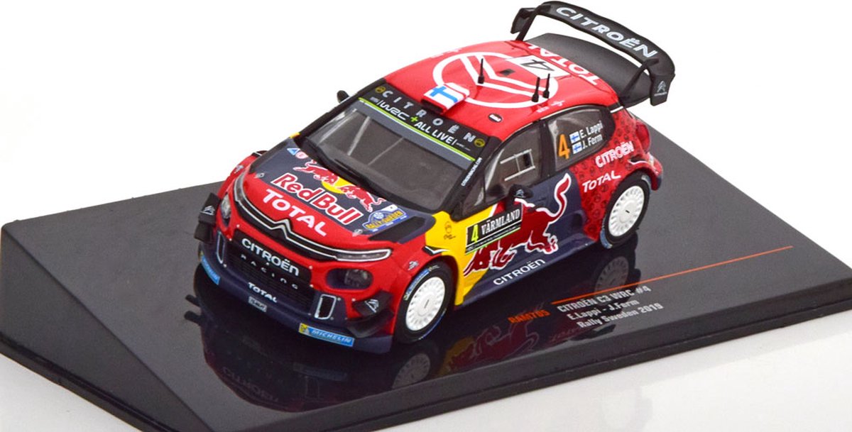Citroën C3 WRC #4 Rally Sweden 2019 - 1:43 - IXO Models