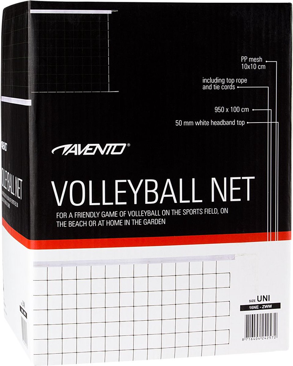 Volleybalnet Velcro Spantouwen [Pakket van 6] | Net World Sports