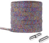 Beste Veters - Veters - Veters draaisluiting - Veters elastische - Lock laces - Veters 100 cm - Veters zeven kleuren