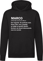 Marco hoodie | jarig | verjaardagkado | verjaardag kado | cadeau | unisex | trui | sweater | capuchon