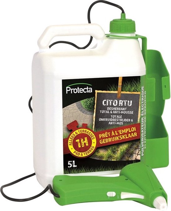 Protecta Gebruiksklare totale onkruidbestrijder en mosbestrijder 5 liter Extra Sterk — afbeelding 2