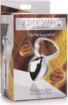 Gemstones Tiger Eye Heart Small Anal Plug - Butt Plugs & Anal Dildos brown
