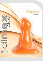 Climax Anal Rapture Beginner - Orange - Butt Plugs & Anal Dildos orange