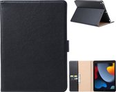 Luxe Tablet Hoes - Geschikt voor iPad Hoes 7e, 8e, 9e Generatie -10.2 inch (2019,2020,2021) - Zwart