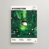 Anime Poster - My Neighbor Totoro Poster - Minimalist Poster A3 - My Neighbor Totoro Merchandise - Vintage Posters - Manga - 3